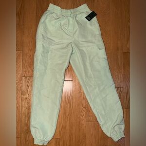 BRAND NEW Light Mint Cargo Jogger Pants